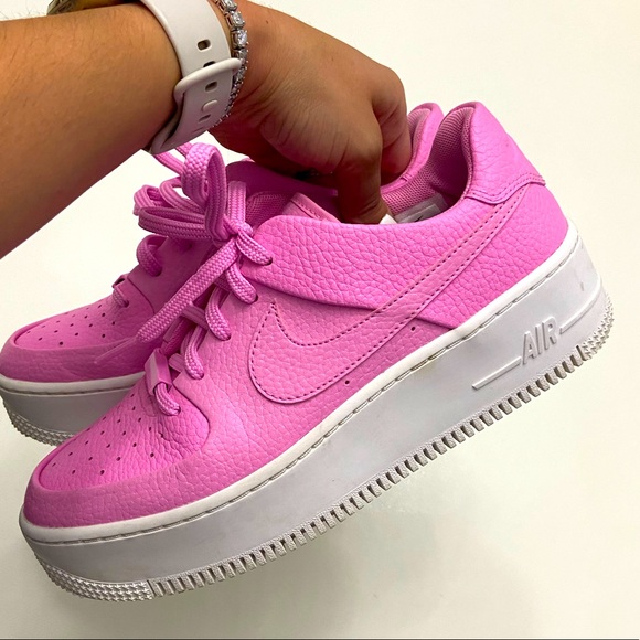 Nike Shoes - Nike Air Force 1 Pink/Fuschia Rare Color!